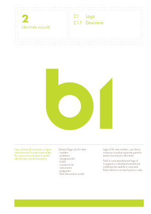 B1 TV rebranding of the logo