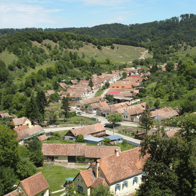 Viscri, the village where Kredenz is located